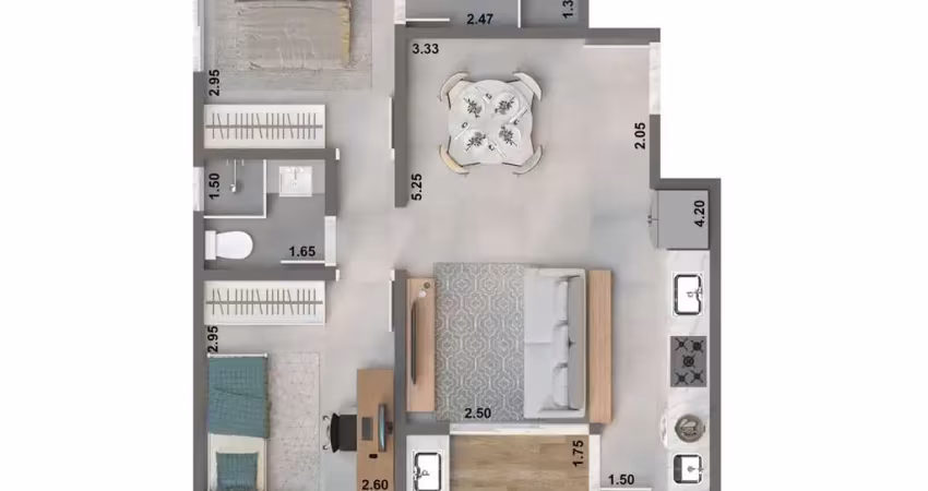 Apartamento com 2 quartos à venda na Praia Grande, Ubatuba 