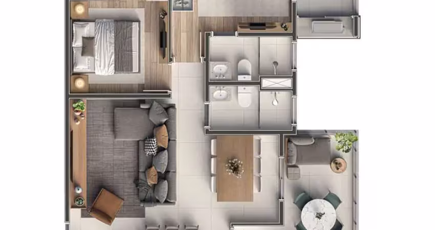 Apartamento com 3 quartos à venda na Avenida Doutor Adhemar de Barros, 1806, Vila Ema, São José dos Campos