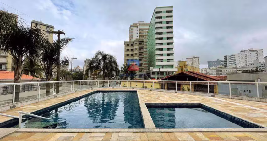 Apartamento com 2 quartos, caiçara, praia grande - r$ 460 mil, cod: 68216602