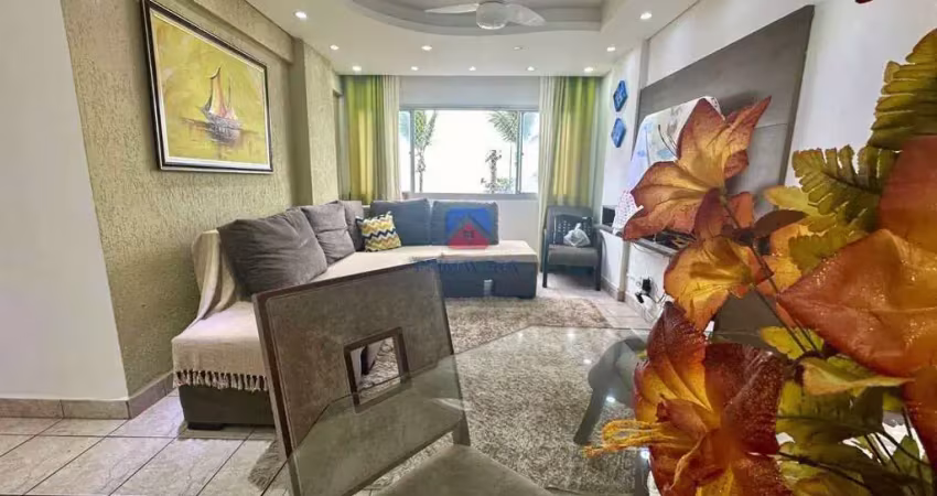 Apartamento a venda frente mar 1 dorm vista definitiva caiçara