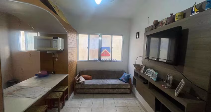 Apartamento com 1 dorm, caiçara, praia grande - r$ 210 mil, cod: 70835514