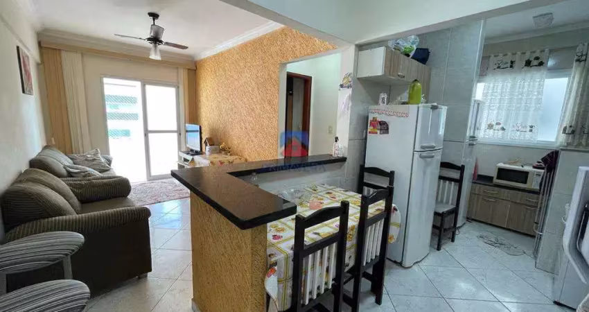Apartamento com 1 quarto, maracanã, praia grande - r$ 295 mil, cod: 70835854