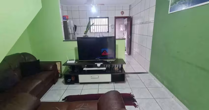 Sobrado com 2 dorms, solemar, praia grande - r$ 270 mil, cod: 70836175