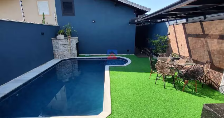 Mobiliado|espaço gourmet c/ piscina|248 m² |3 dormitórios