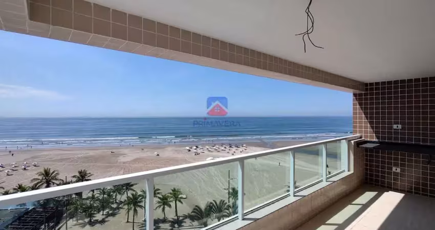Frente Mar|111 m²|03 Dormitórios|Lazer de Clube