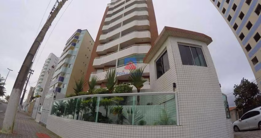 Apartamento com vista mar de 1 quarto para locação, Caiçara.