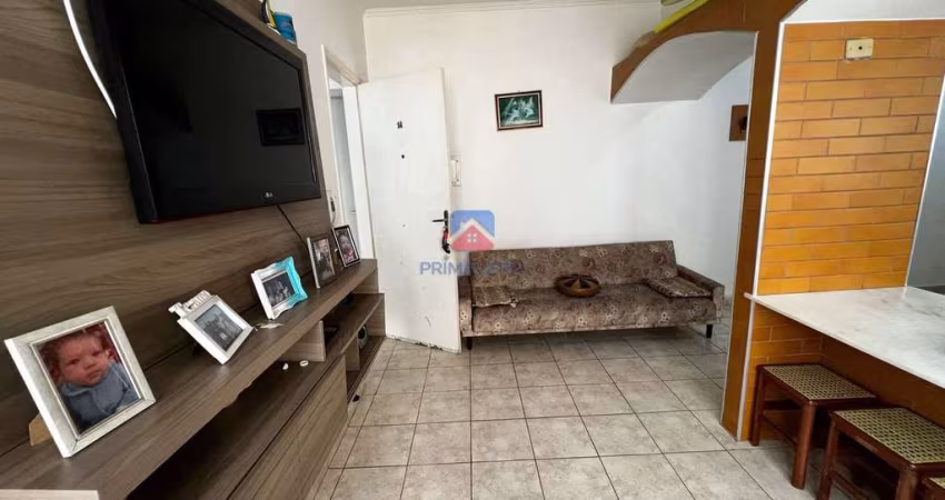 Apartamento com 1 quarto, Caiçara, Praia Grande - R$ 212 mil, Cod: 70837133