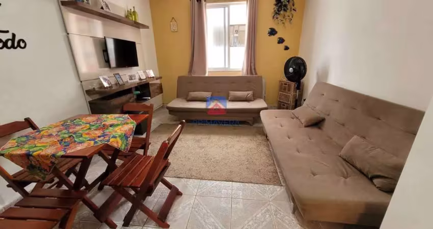 Kitnet com 1 quarto, caiçara, praia grande - r$ 180 mil, cod: 70837165