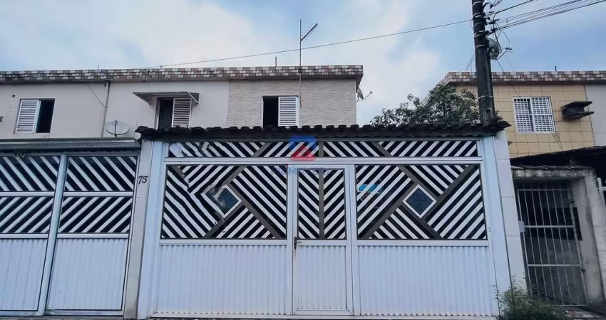 Sobrado com 2 quartos, Nova Mirim, Praia Grande - R$ 350 mil, Cod: 70837107