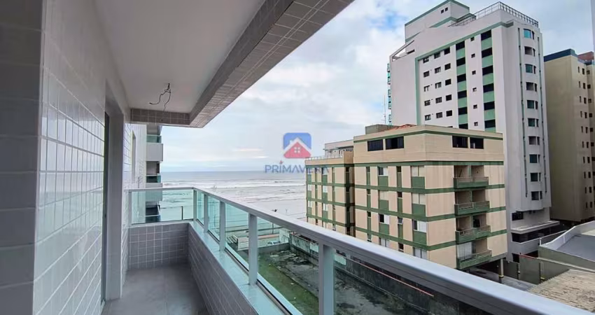 02 Dormitórios|Vista Mar|Prédio frente ao mar|R$ 2.750,00