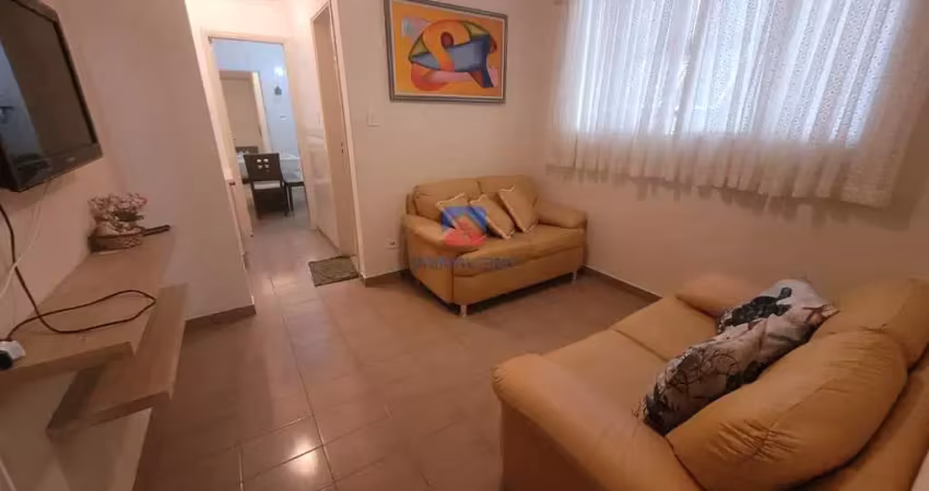 Apartamento com 1 quarto, caiçara, praia grande - r$ 295 mil, cod: 70837318