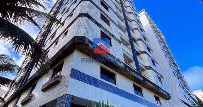 Apartamento com 2 quartos, caiçara, praia grande - r$ 395 mil, cod: 70837734