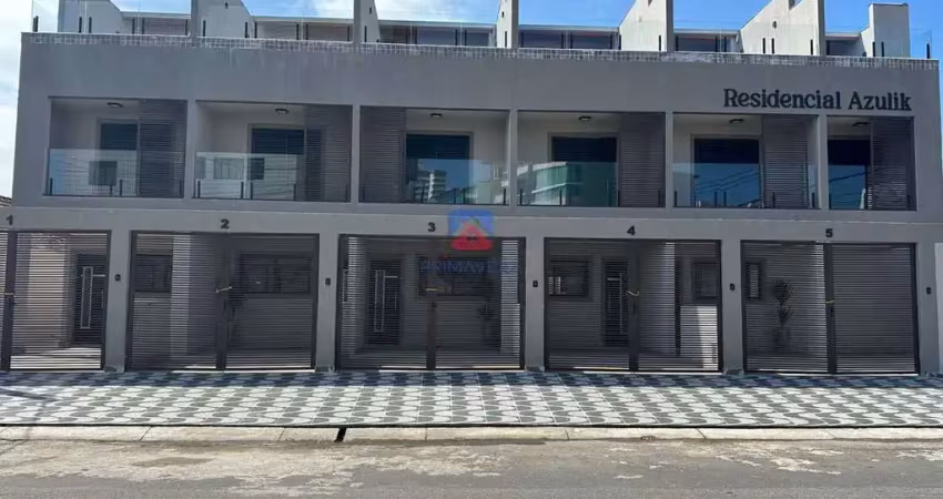 Sobrado de condomínio com 3 quartos, caiçara, praia grande - r$ 550 mil, cod: 70837852