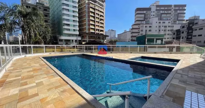 Apartamento á 100 metros do mar 1 dormitório no centro do caiça