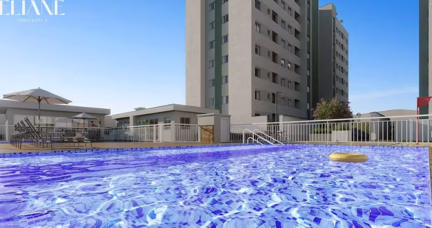 Apartamento com 2 dormitórios em home club completo no glória em joinville-sc