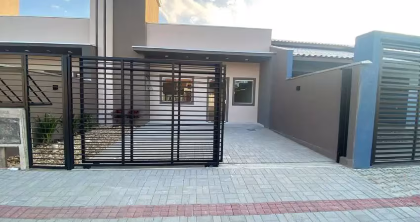Casa nova para locação com 2 dormitórios sendo 1 suíte em itajuba, barra velha-sc