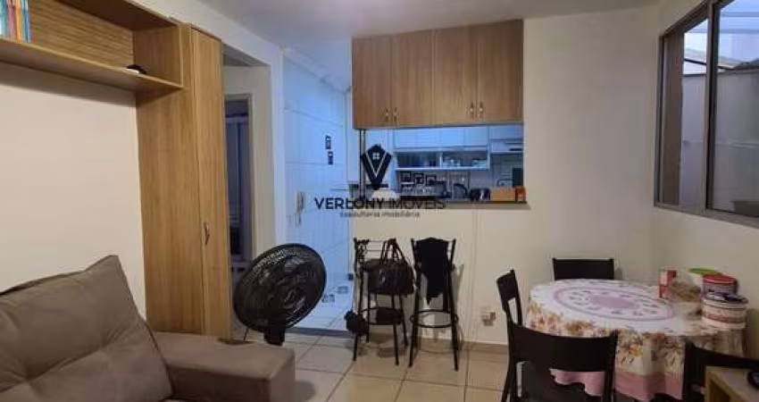 Apartamento 2/4 com moveis planejados, e espaço gourmet no bairro Brasil.