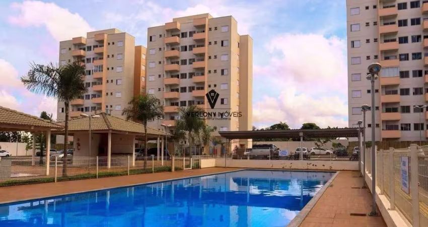 Apartamento 2/4 com sacada e suíte, no Bairro Jardim Holanda.