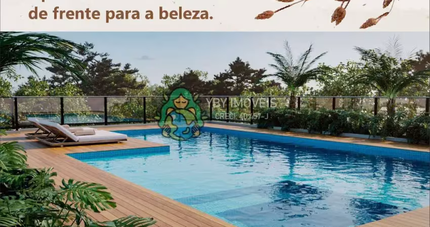 Lançamento de dois dormitórios a 350 metros da praia grande, ubatuba.