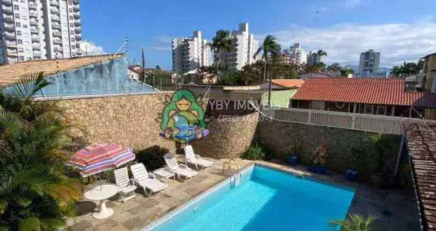 Casa alto padrão à venda/ locação, no bairro indaiá - caraguatatuba.