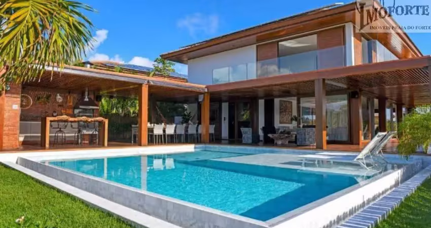 Casa em condomínio fechado com 5 quartos para alugar na Condominio dos Jacarandás, 100, Praia do Forte, Mata de São João