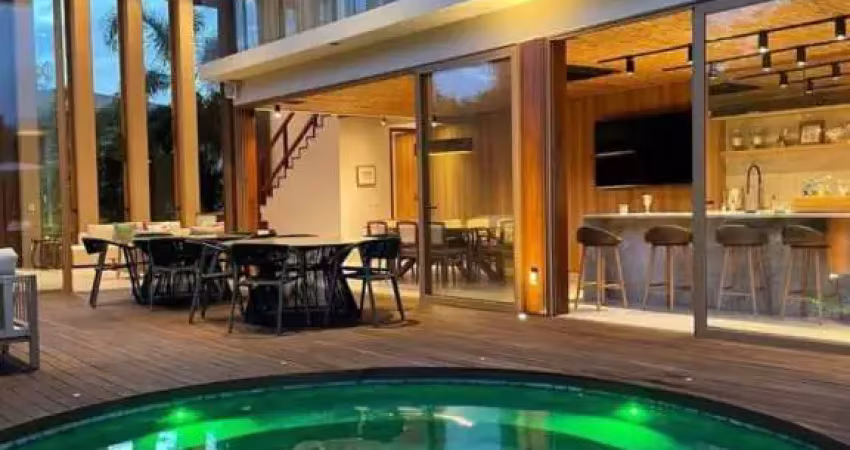 Sofisticada mansão no condomínio jacarandás - piscinas naturais