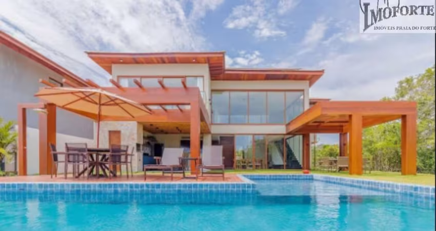 Linda casa com 5 suítes e vista mar no Ilha dos Pássaros