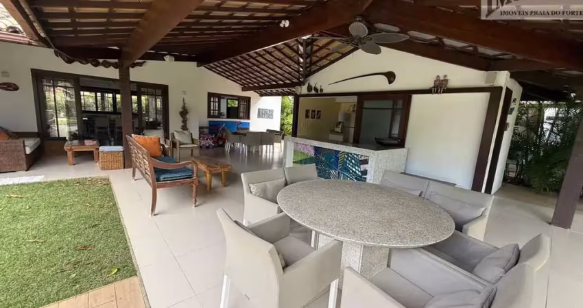 Casa 5 suítes no condomínio residencial praia do forte