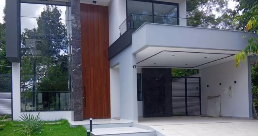 CASA DUPLEX ESPETACULAR  4 SUITES A VENDA - CONDOMINIO ALPHAVILLE 4 - PONTA NEGRA