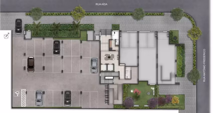 Apartamento com 1 quarto à venda na Rua Aída, 134, Ipiranga, São Paulo