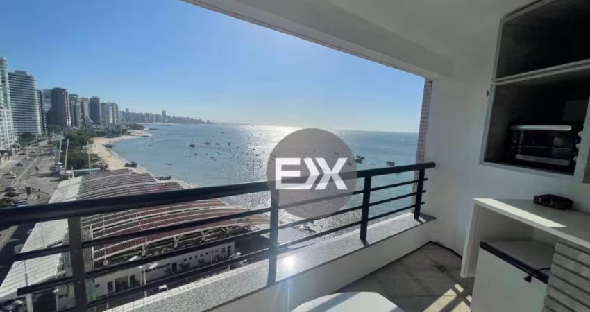 Flat na Av Beira Mar à venda, 51 m² por R$ 625.000 - Mucuripe - Fortaleza/CE