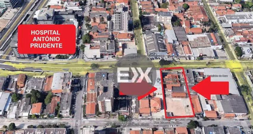 Terreno para alugar, 1898 m² por r$ 25.000/mês - fátima - fortaleza/ce
