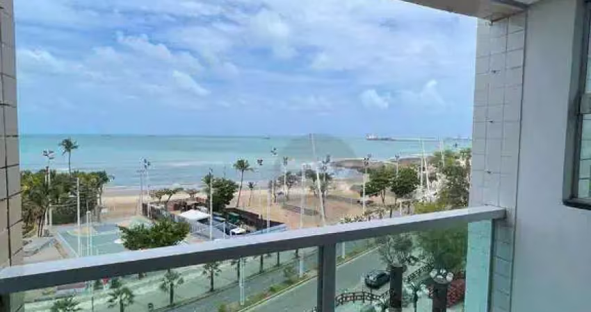 Apartamento com 3 dormitórios à venda, 175 m² por r$ 2.500.000,00 - meireles - fortaleza/ce