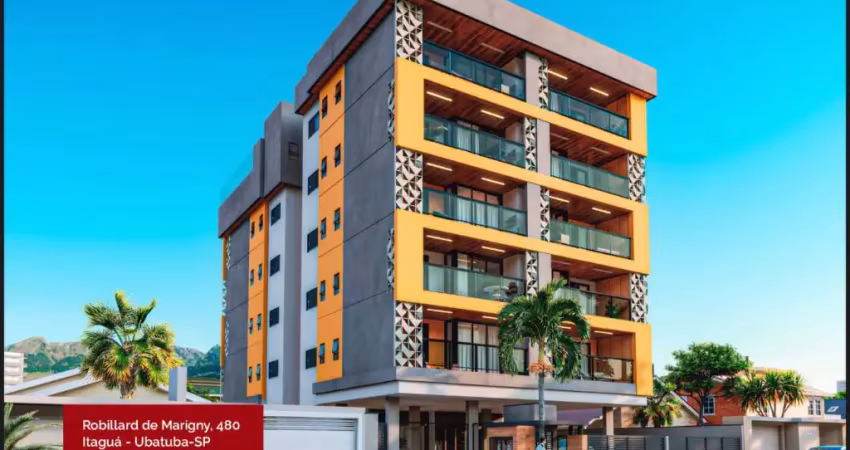 Apartamento com 2 quartos à venda na Rua Rubilard Marigni, Itaguá, Ubatuba
