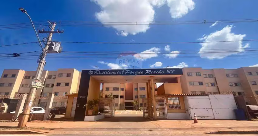 Apartamento de 2 quartos a venda no condomínio 37, com vaga de garagem no riacho fundo 2