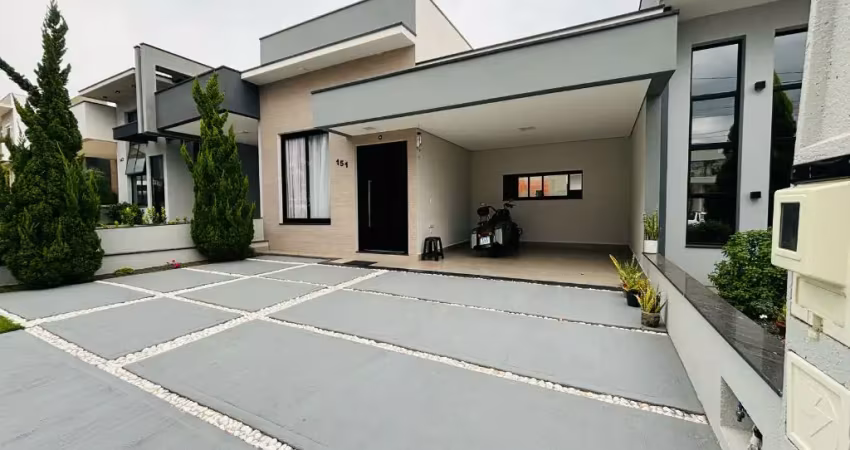 Casa a venda em condomínio fechado residencial mantova - indaiatuba/sp
