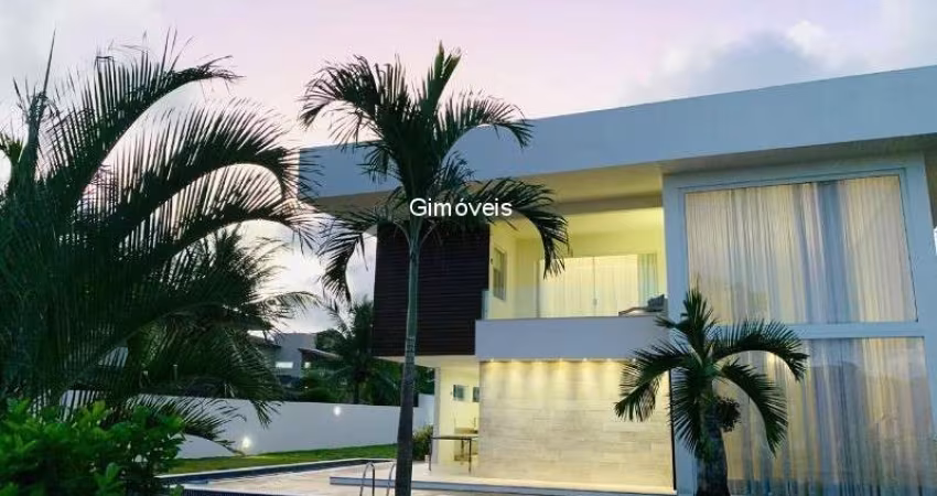 Casa em condomínio fechado com 5 quartos à venda na Rodovia BA-099 - Estrada do Côco, Praia de Busca Vida, Camaçari