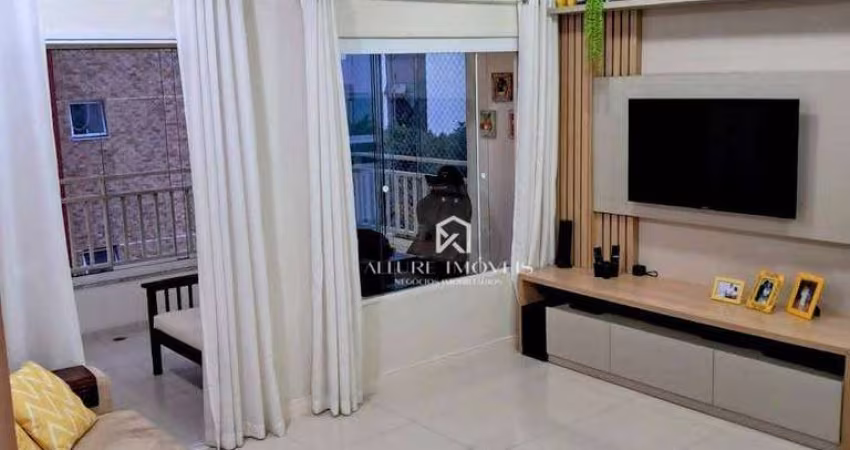 Apartamento com 2 dormitórios à venda, 70 m² por R$ 750.000,00 - Jardim Aquarius - São José dos Campos/SP