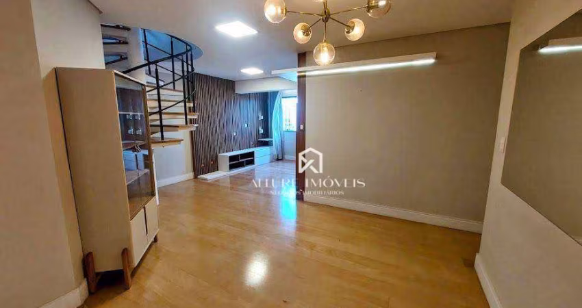 Cobertura com 3 dormitórios à venda, 182 m² por R$ 1.590.000,00 - Jardim Aquarius - São José dos Campos/SP