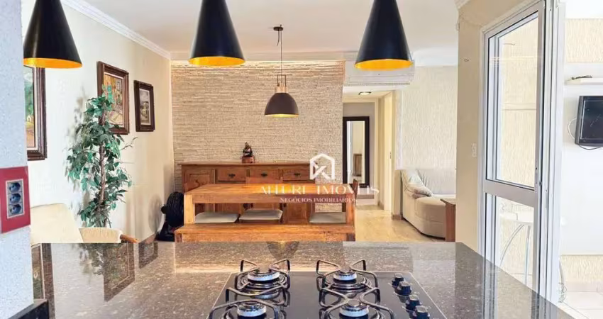 Apartamento com 2 dormitórios, 95 m² - venda por r$ 1.385.000,00 ou aluguel por r$ 6.344,00/mês - jardim aquarius - são josé dos campos/sp