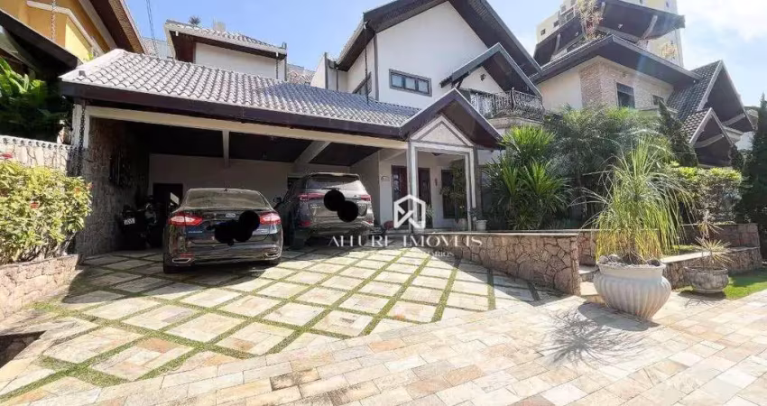 Casa com 4 dormitórios para alugar, 322 m² por r$ 16.885,00/mês - jardim aquarius - são josé dos campos/sp