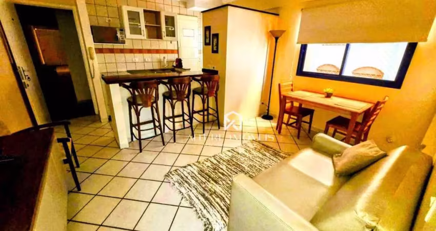 Apartamento com 1 dormitório para alugar, 42 m² por r$ 3.380,00/mês - vila adyana - são josé dos campos/sp