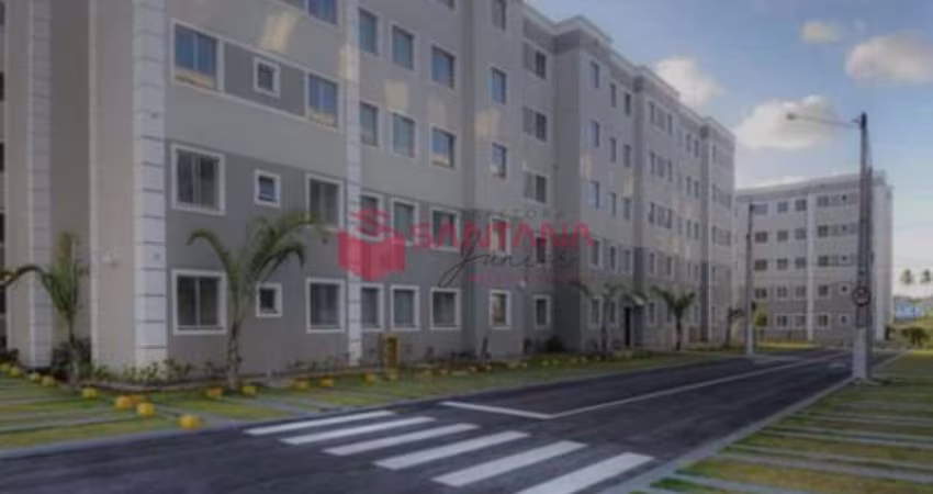 Apartamento semimobiliado com 2/4 para locação e venda em Abrantes