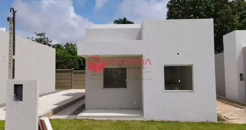 Casa com 2/4 no condomínio solar de abrantes ii - *86125