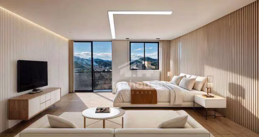 Loft com 1 dormitório à venda, 42 m² por R$ 380.000,00 - Alto - Teresópolis/RJ