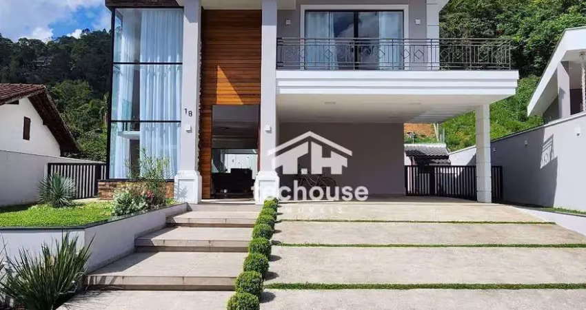 Luxuosa casa em condomínio exuberante em teresópolis: o refúgio dos seus sonhos