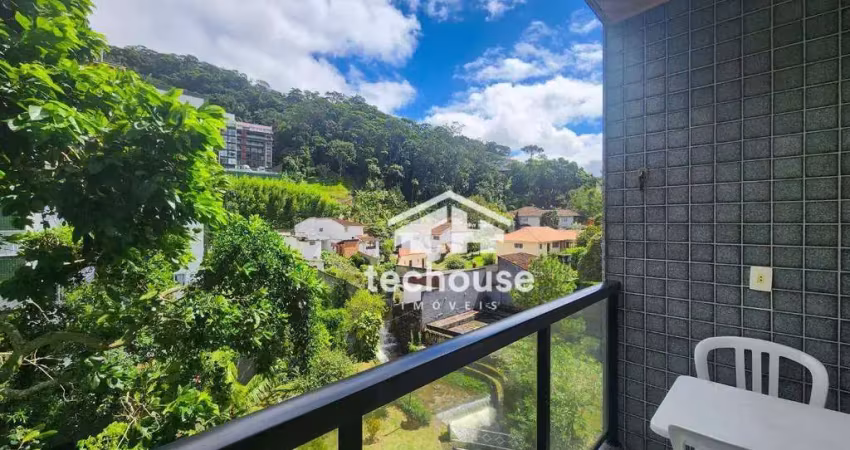 Apartamento com 1 dormitório para alugar, 42 m² por R$ 2.094,27/mês - Alto - Teresópolis/RJ