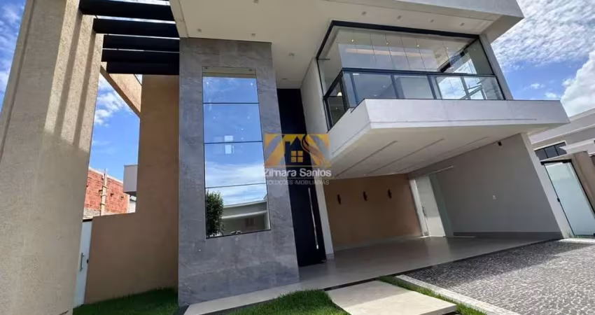 Sobrado alto padrão, com 4 suítes 307 m² - condomínio privillege - palmas/to