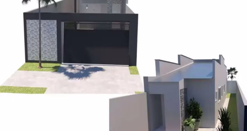 Casa 2/4, sendo 1 suíte, 68,27 m² - 1404 sul (arse 141) - próxima a faculdade católica - palmas/to