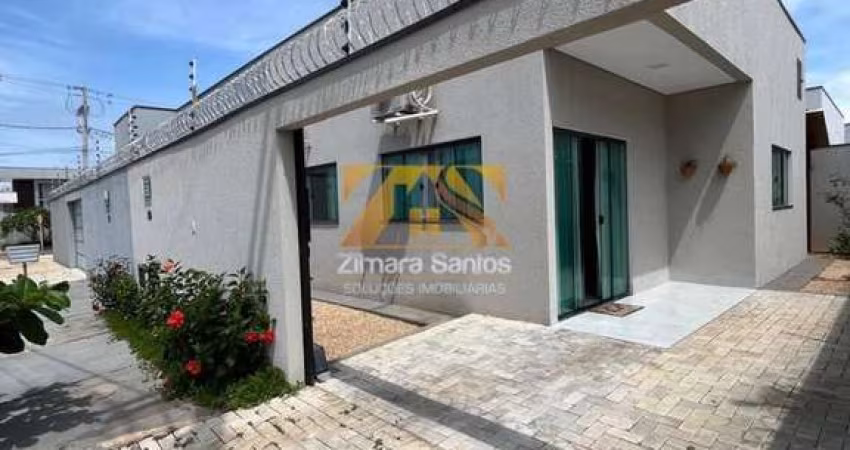Casa 2/4, sendo 1 suíte, 69 m² - 505 sul (ARSO 52), Porteira fechada - Palmas/TO